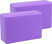 Aumenta la tua esperienza di yoga con questo set di due blocchi schiuma color paola
