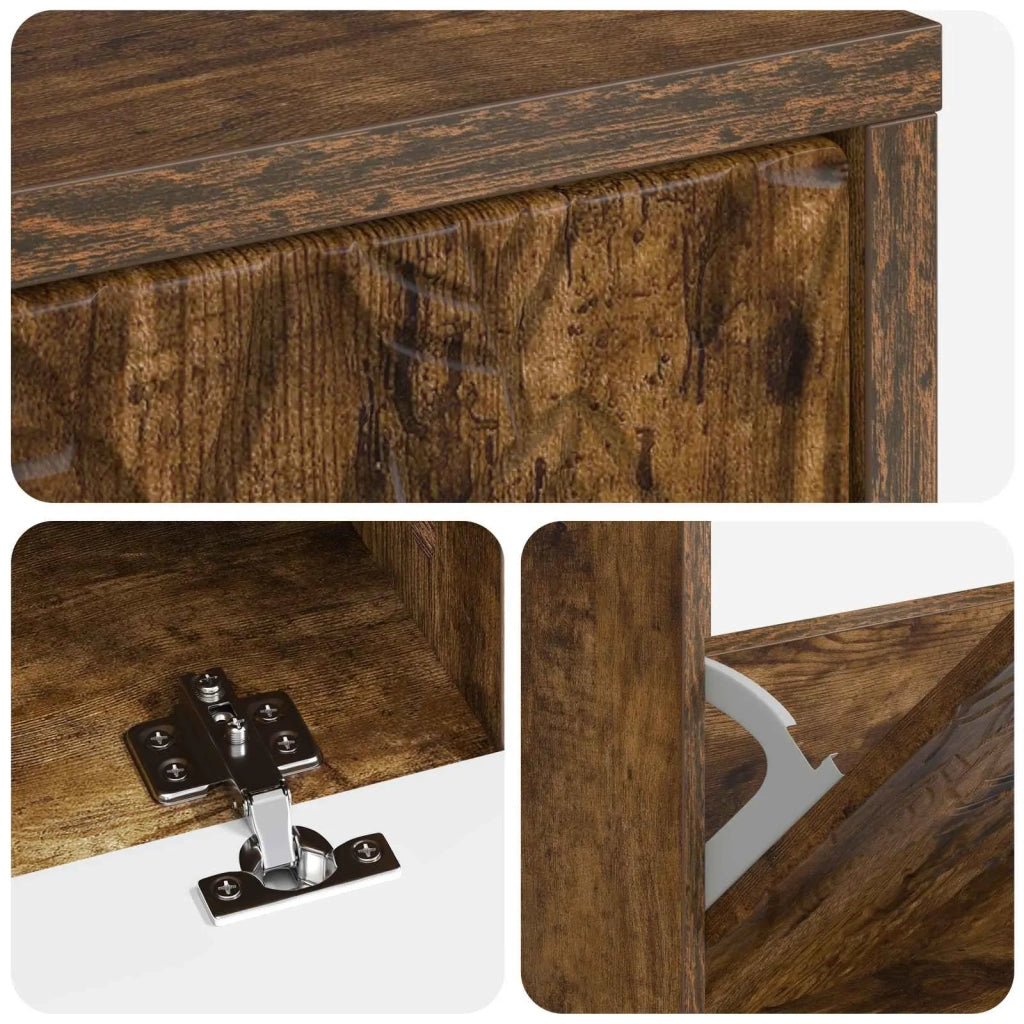 Mobile per scarpe DELFT 78 x 24 x 103 cm Legno ingegnerizzato 897100