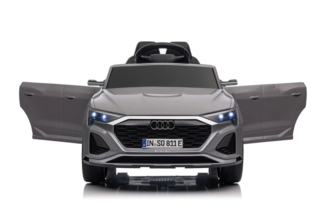 Macchina Elettrica per Bambini Licenza Ufficiale Audi SQ8 12V 4,5Ah Grigio