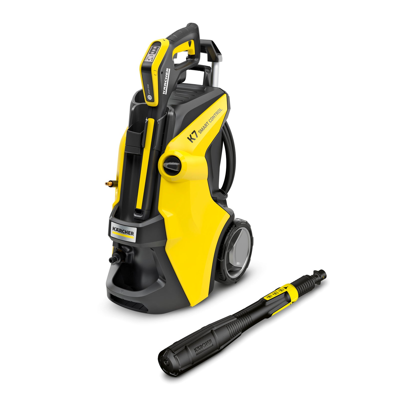 KARCHER Idropulitrice K 7 Smart Control - Pressione: 20  max. 180 / 2  max. 18 bar / MPa - Portata: max. 600 l/h - Potenza allacciata: 3 kW