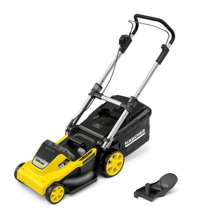 KARCHER Rasaerba a batteria LMO 5-18 Dual - Piattaforma batteria: Piattaforma Battery Power+ 18 V  - Larghezza di taglio: 41 cm - Altezza di taglio: 25  70 cm
