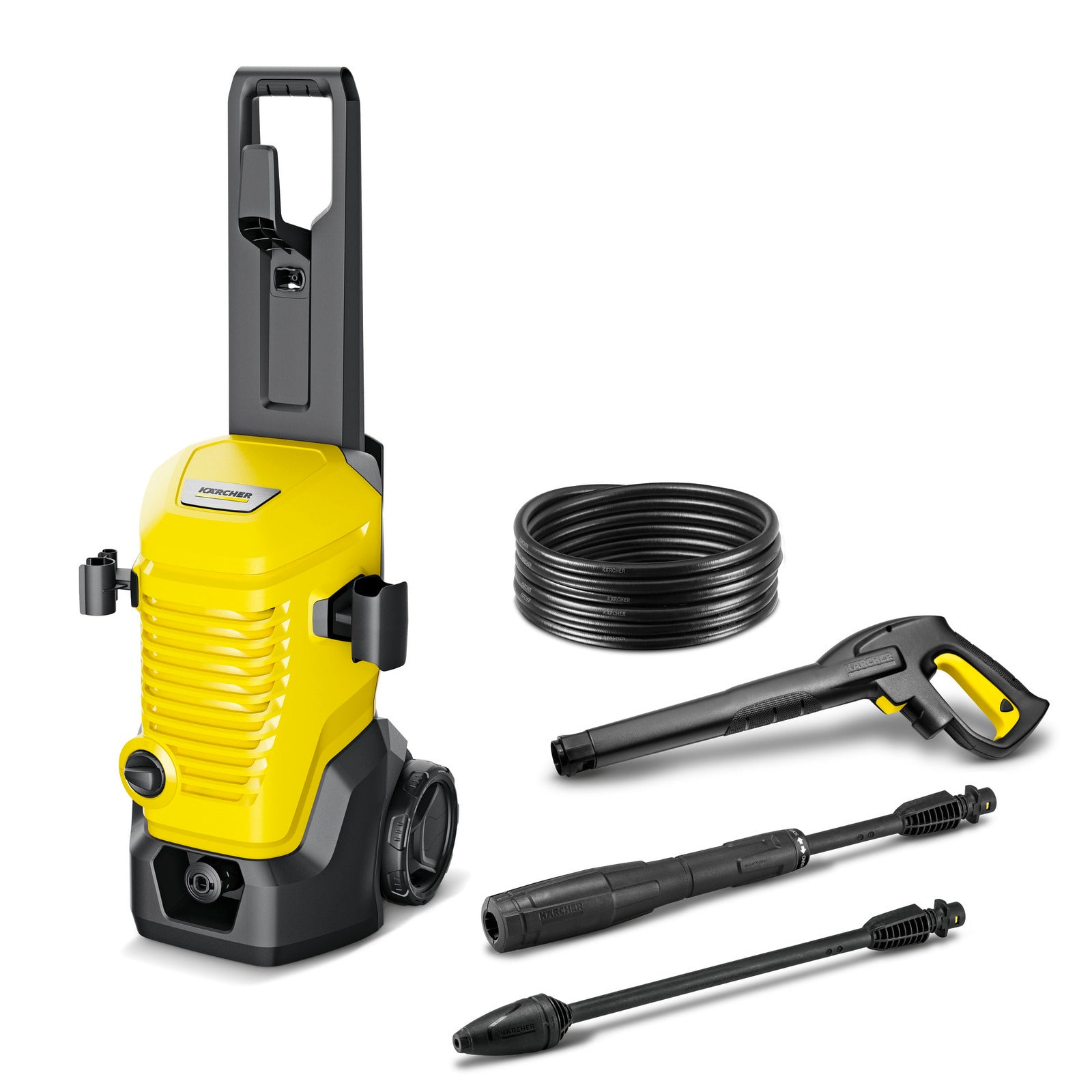 KARCHER Idropulitrice K 4 WCM - Pressione: 20 – max. 130 / 2 – max. 13 bar / MPa - Portata: max. 420 l/h - Potenza allacciata: 1.8 kW