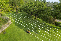 KARCHER Robot rasaerba RCX 6 - robot senza cavo perimetrale, Superficie coperta: 3.000 m², Traiettoria parallela, Inclinazione fino al 70%, Trazione 4WD, Rilevamento ostacoli, GPS + RTK + Telecamera