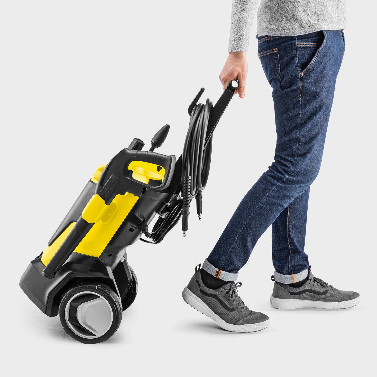 KARCHER Idropulitrice K 7 WCM FJ - Allacciamento elettrico: 230 / 50 V / Hz - Pressione: 20 – max. 180 / 2 – max. 18 bar / MPa - Portata: max. 600 l/h