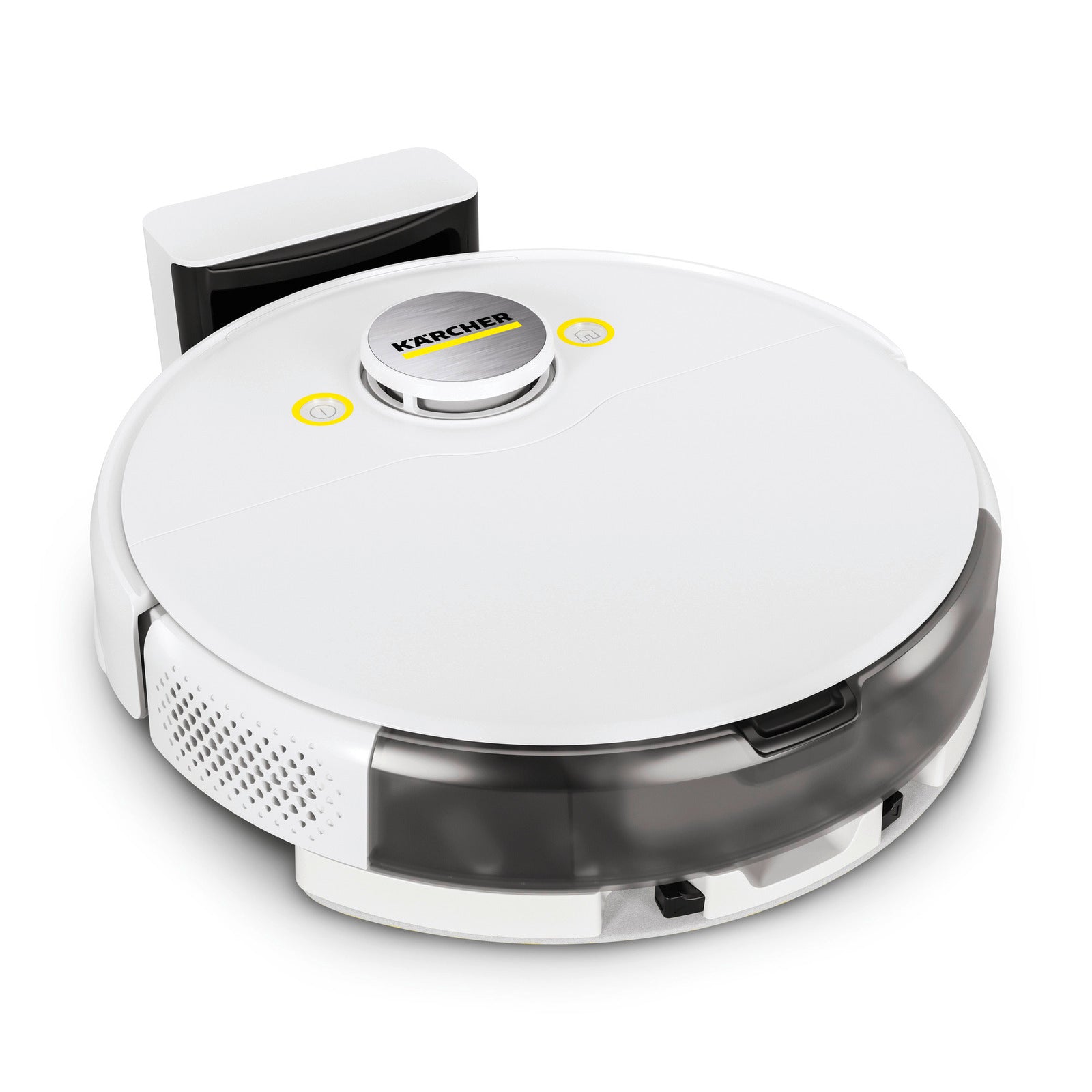 KARCHER Robot aspira e lava RCV 5 - Tempo di ricarica della batteria: 230 min - Capacità della batteria: 5.2 Ah - Autonomia per carica: 120 min