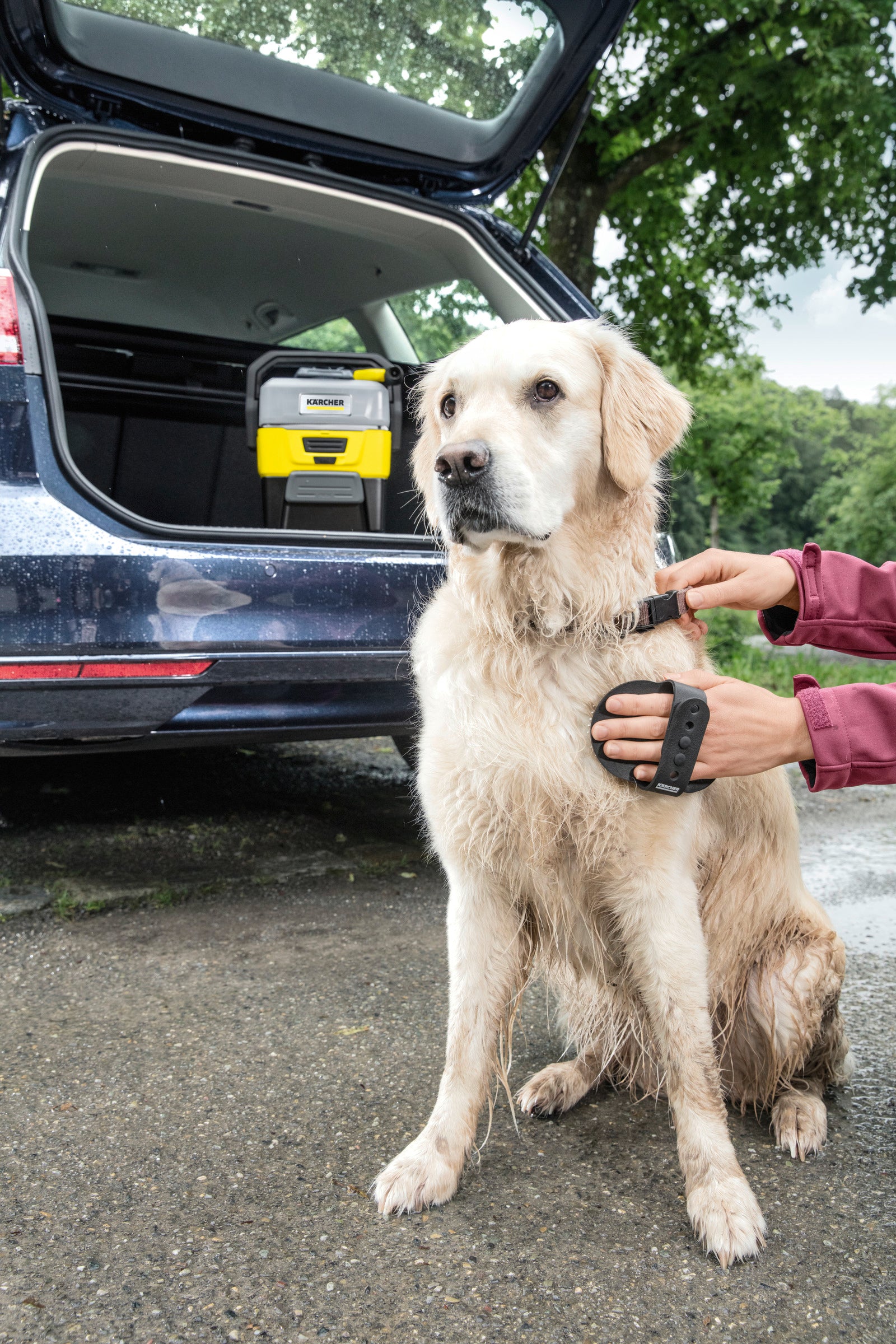 KARCHER Pet Box - Composizione della fibra tessile: 80% poliestere, 20% poliammide