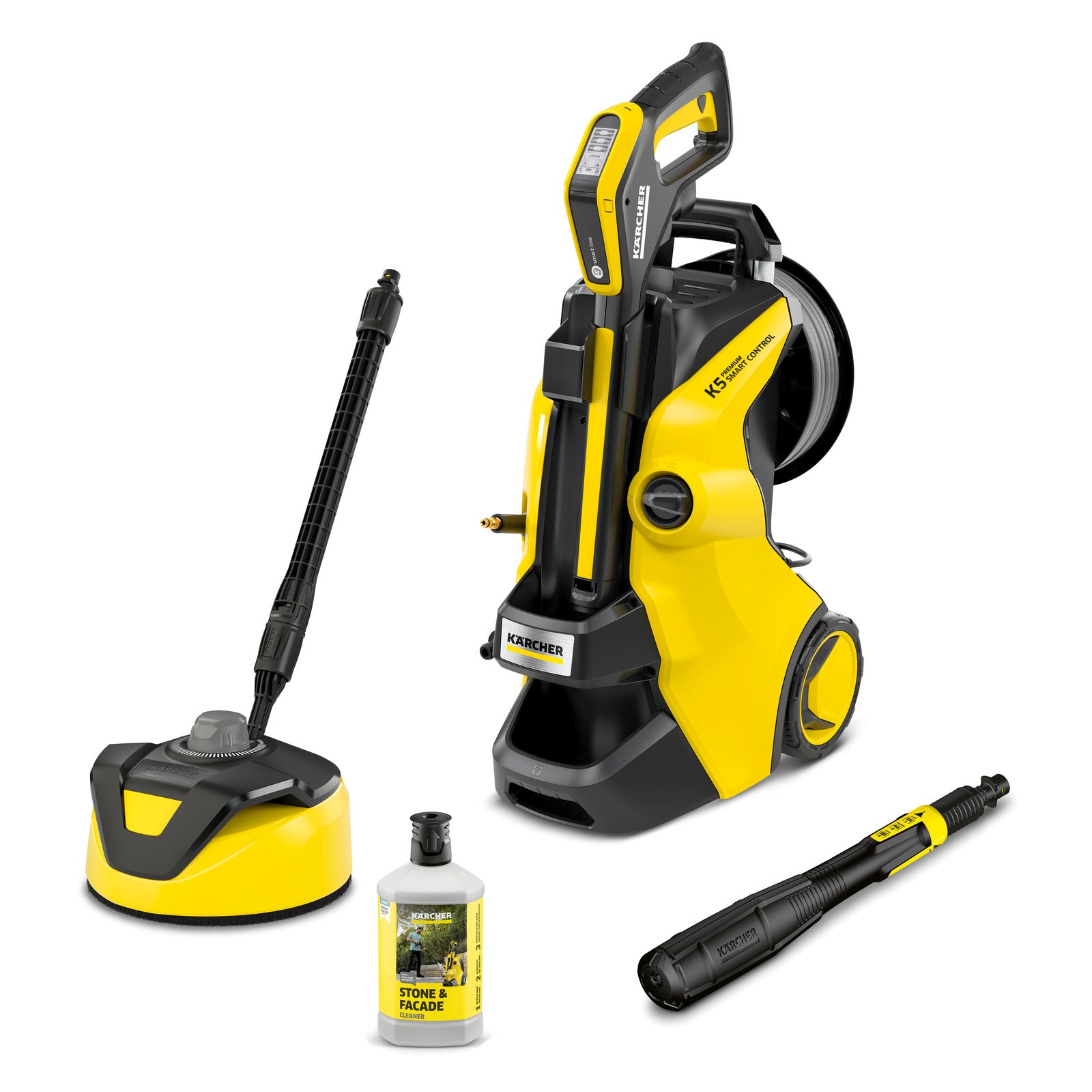 KARCHER Idropulitrice K 5 Premium Smart Control Flex Home - Allacciamento elettrico: 230 / 50 V / Hz - Pressione: 20  max. 145 / 2  max. 14.5 bar / MPa - Portata: max. 500 l/h