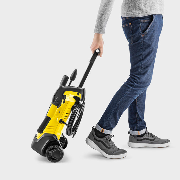 KARCHER Idropulitrice K 3 FJ Home - Allacciamento elettrico: 220 – 240 / 50 – 60 V / Hz - Pressione: 20 – max. 120 / 2 – max. 12 bar / MPa - Portata: max. 380 l/h