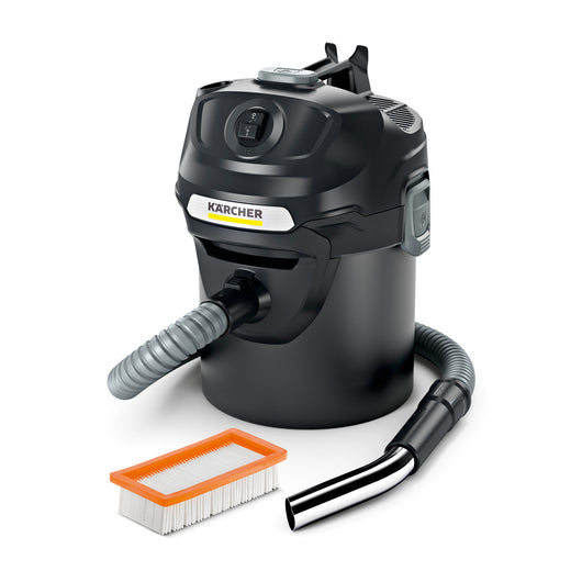 KARCHER Aspirapolvere e aspiracenere AD 2 - Potenza assorbita: 600 W - Capacità vano raccolta: 14 l - Materiale vano di raccolta: Metallo