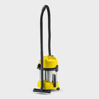 KARCHER Bidone aspiratutto solido liquidi a batteria WD 3 Battery Premium - Potenza allacciata: 300 W - Capacità vano raccolta: 17 l - Materiale vano di raccolta: Acciaio inox 