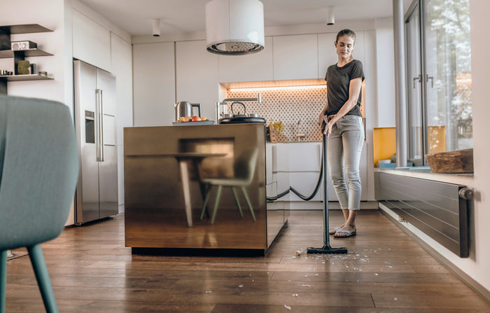 KARCHER Bidone aspiratutto KWD 1 V-12/2/18 - Potenza assorbita: 1000 W - Potenza di aspirazione*: 220 W - Aspirazione: max. 220 mbar