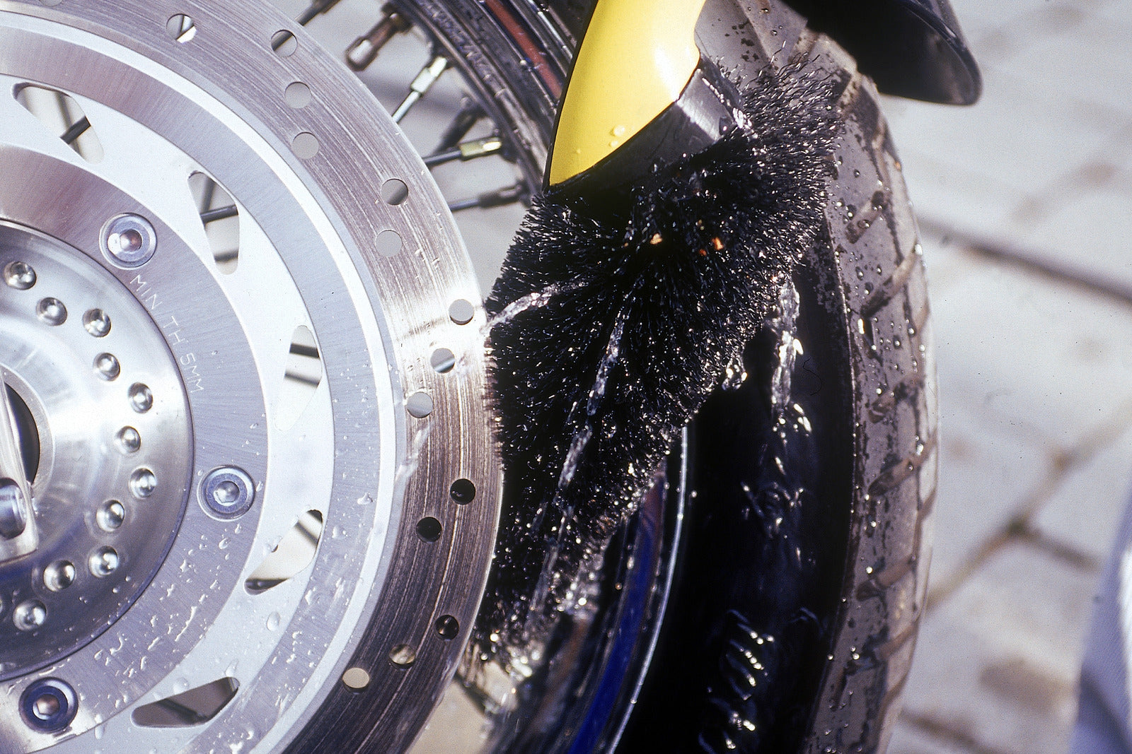 KARCHER Spazzola morbida per cerchioni - Colore: nero