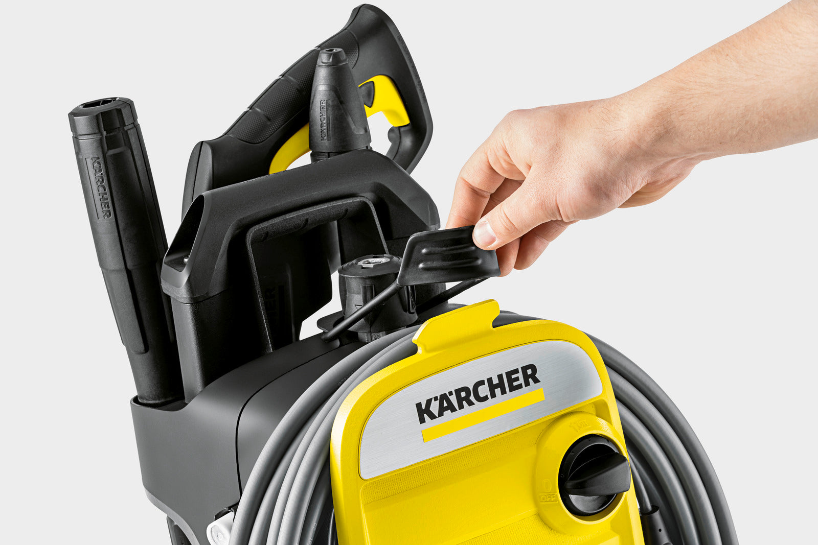 KARCHER Idropulitrice K 7 Compact - Pressione: 20 – max. 180 / 2 – max. 18 bar / MPa - Portata: max. 600 l/h - Potenza allacciata: 3 kW
