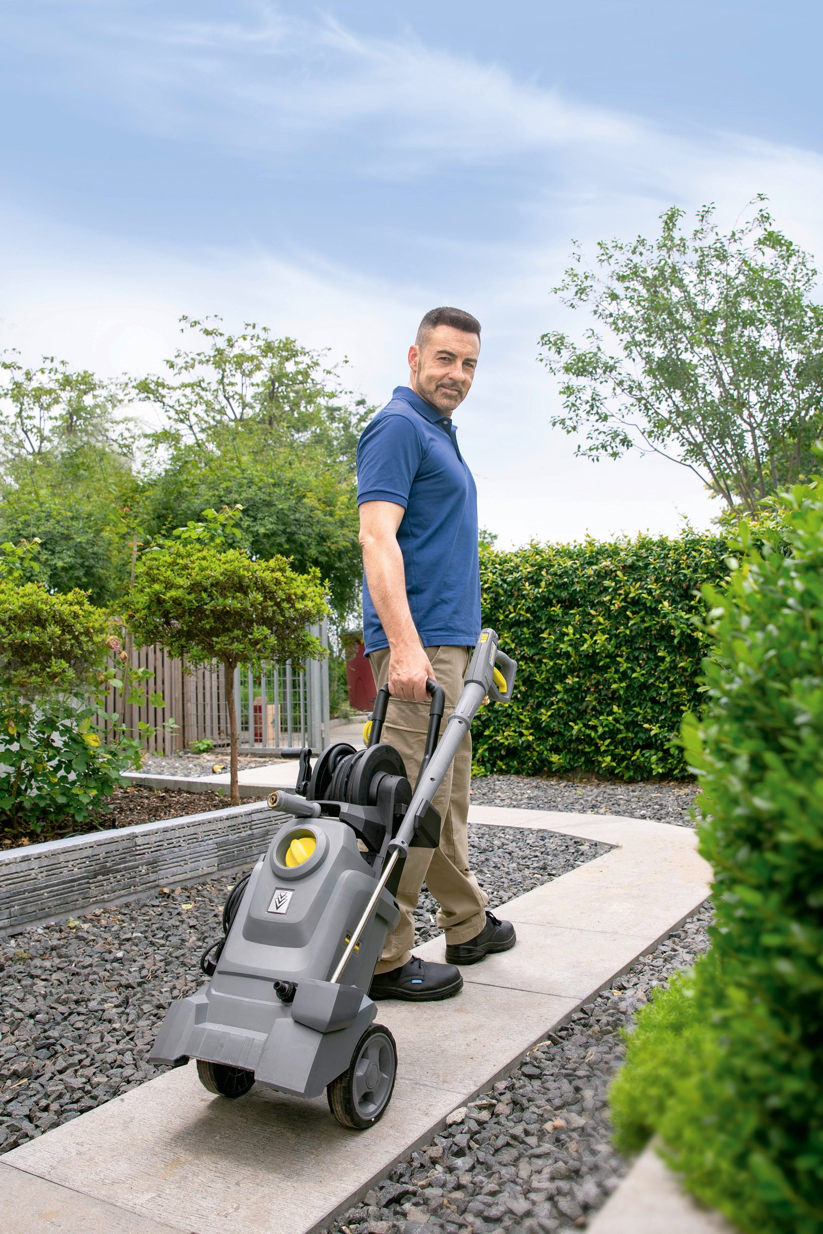 KARCHER Idropulitrice Professionale alta pressione HD 5/11 EX Plus Classic - Portata: 500 l/h - Temperatura ingresso acqua: 60 °C - Pressione di lavoro: 110 bar