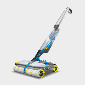 KARCHER Lavapavimenti senza fili FC 7 Cordless - Prestazioni di area per carica della batteria: circa. 175 m² - Capacità serbatoio acqua dolce: 400 ml - Capacità serbatoio acqua sporca: 200 ml