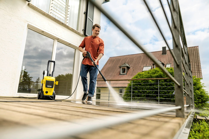 KARCHER Idropulitrice K 4 FJ Home - Allacciamento elettrico: 220 – 240 / 50 – 60 V / Hz - Pressione: 20 – max. 130 bar - Portata: max. 420 l/h