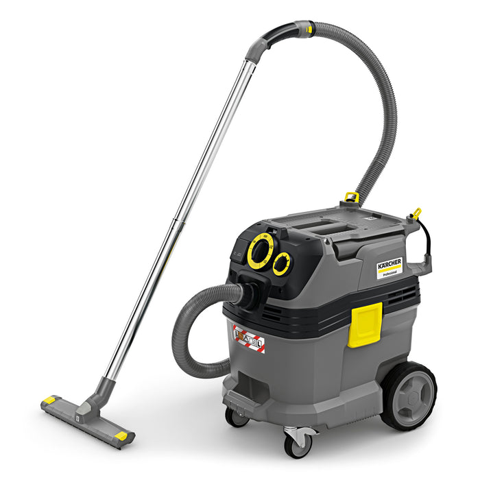 KARCHER Bidone aspiratutto Professionale NT 30/1 Tact Te L - Portata aria: 74 l/s - Aspirazione: 273 / 27.3 mbar / kPa - Capacità del contenitore: 30 l