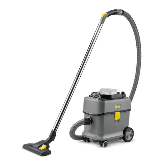KARCHER Aspirapolvere Professionale a batteria T 15/1 Bp - Capacità del contenitore: 15 l - Materiale vano di raccolta: Plastica con materiale riciclato  - Rumorosità: 57 dB(A)