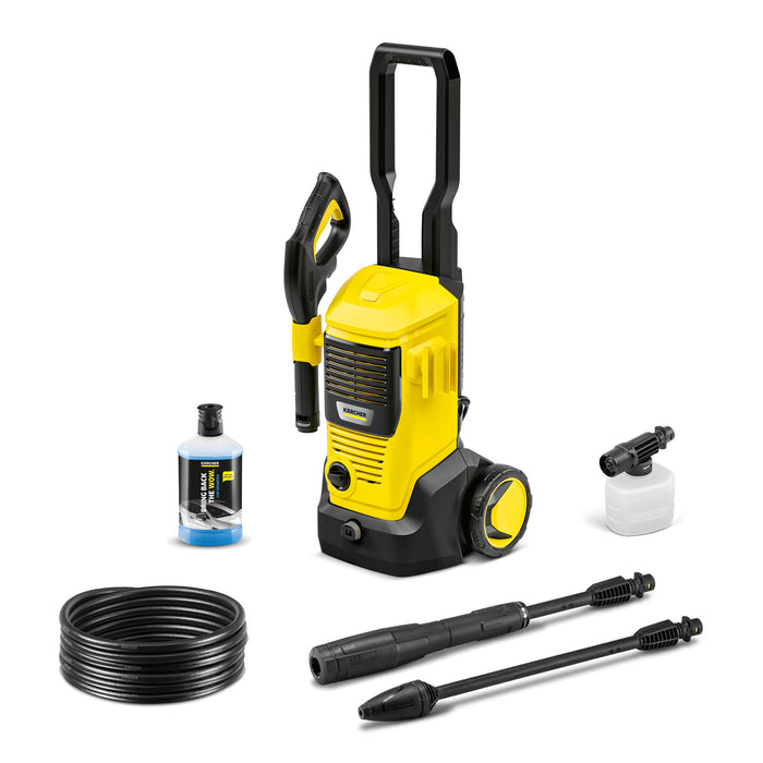 KARCHER Idropulitrice K 5 FJ - Allacciamento elettrico: 220 – 240 / 50 – 60 V / Hz - Pressione: 20 – max. 145 bar - Portata: max. 500 l/h