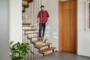 KARCHER Lavapavimenti senza fili FC 8 Smart Signature Line - Prestazioni di area per carica della batteria: circa. 230 m² - Capacità serbatoio acqua dolce: 400 ml - Capacità serbatoio acqua sporca: 200 ml