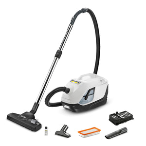 KARCHER Aspirapolvere con filtro ad acqua DS 6 - Potenza assorbita: 650 W - Filtro dell'acqua: 2 l - Raggio operativo: 10.2 m