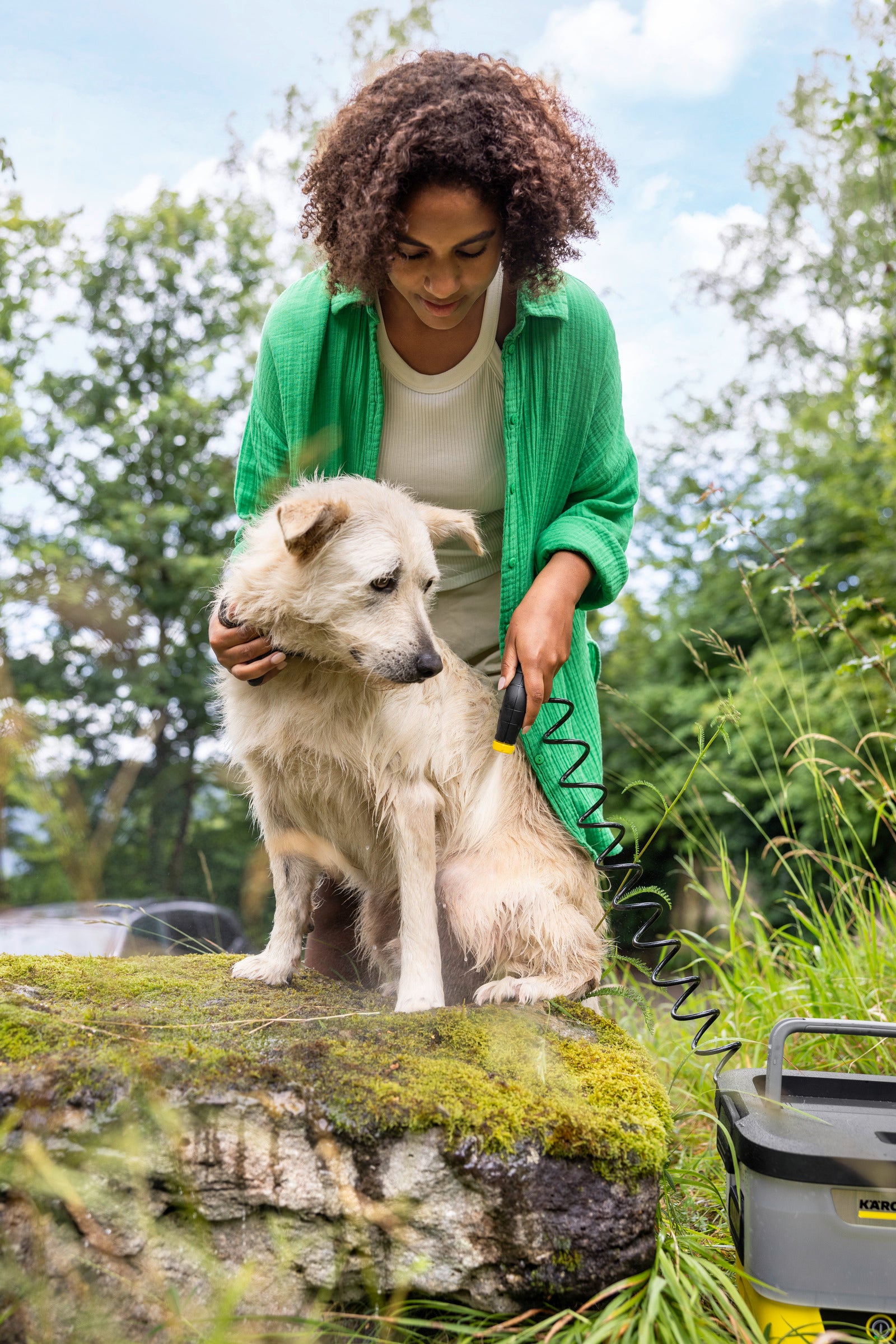 KARCHER Idropulitrici portatili OC 4 - Pressione variabile: Bassa pressione  - Portata: max. 2 l/min - Dispositivo alimentato a batteria: 1 