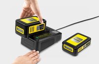 KARCHER Caricabatterie rapido per batterie da 18V - Piattaforma batteria: Piattaforma Battery Power+ 18 V
