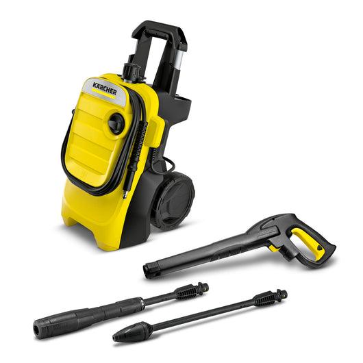 KARCHER Idropulitrice K 4 Compact - Pressione: 20 – max. 130 bar - Portata: 420 l/h - Potenza allacciata: 1.8 kW
