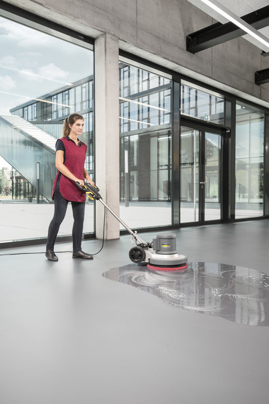 KARCHER Lavasciuga pavimenti monospazzola BDS 43/150 C Classic - Tipo di trazione: A cavo  - Ampiezza lavaggio: 430 mm - Altezza di lavoro: 90 mm