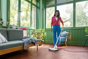 KARCHER Panni fondo microfibra EasyFix (2-er Set - Colore: Bianco