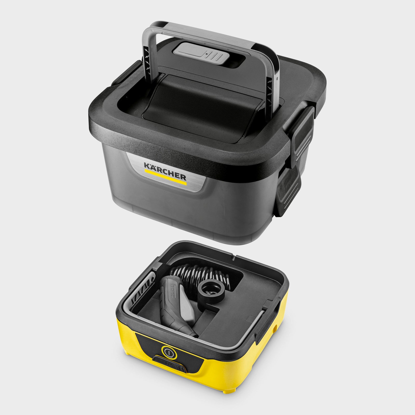 KARCHER Idropulitrici portatili OC 4 + Bike Kit - Pressione variabile: Bassa pressione  - Portata: max. 2 l/min - Dispositivo alimentato a batteria: 1