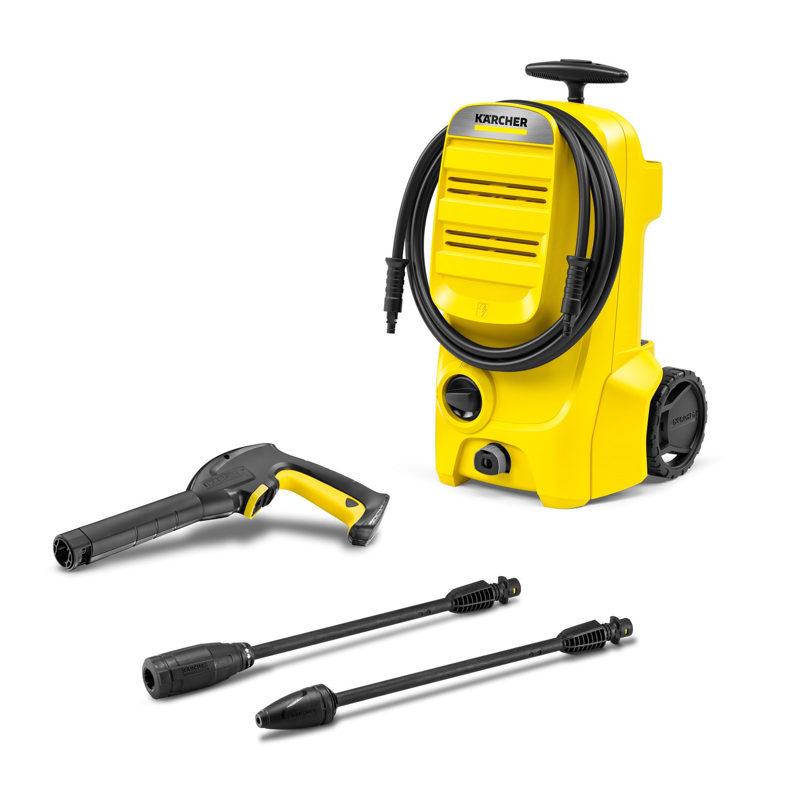 KARCHER Idropulitrice K 3 Classic - Pressione: 20 – max. 120 / 2 – max. 12 bar / MPa - Portata: 380 l/h - Potenza allacciata: 1.6 kW