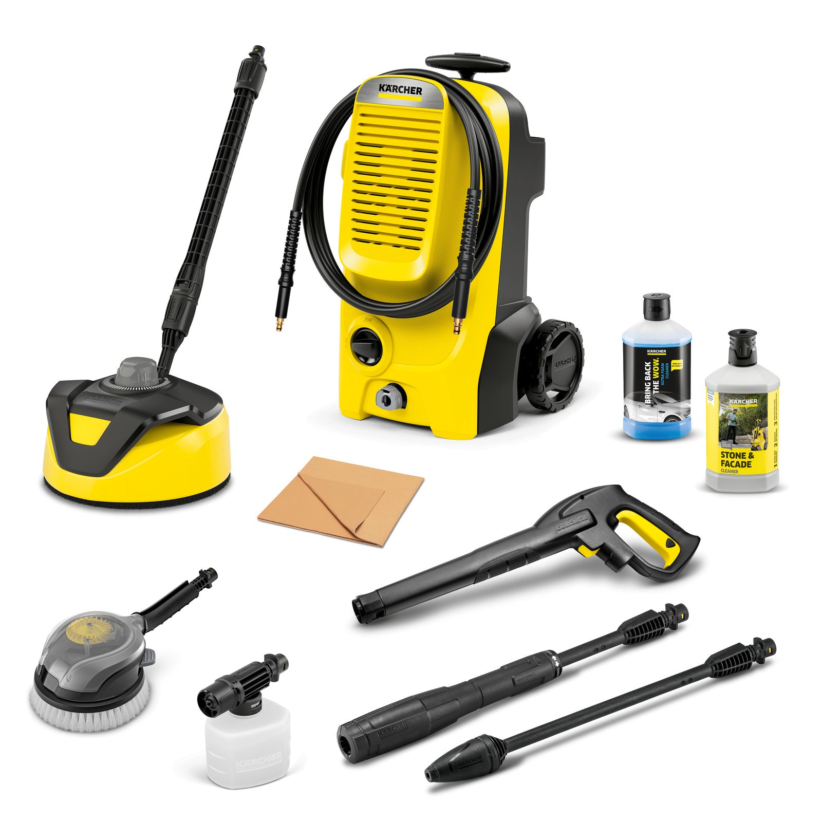 KARCHER Idropulitrice K 5 Classic Car & Home - Allacciamento elettrico: 220 – 240 / 50 – 60 V / Hz - Pressione: 20 – max. 145 / 2 – max. 14.5 bar / MPa - Portata: max. 500 l/h