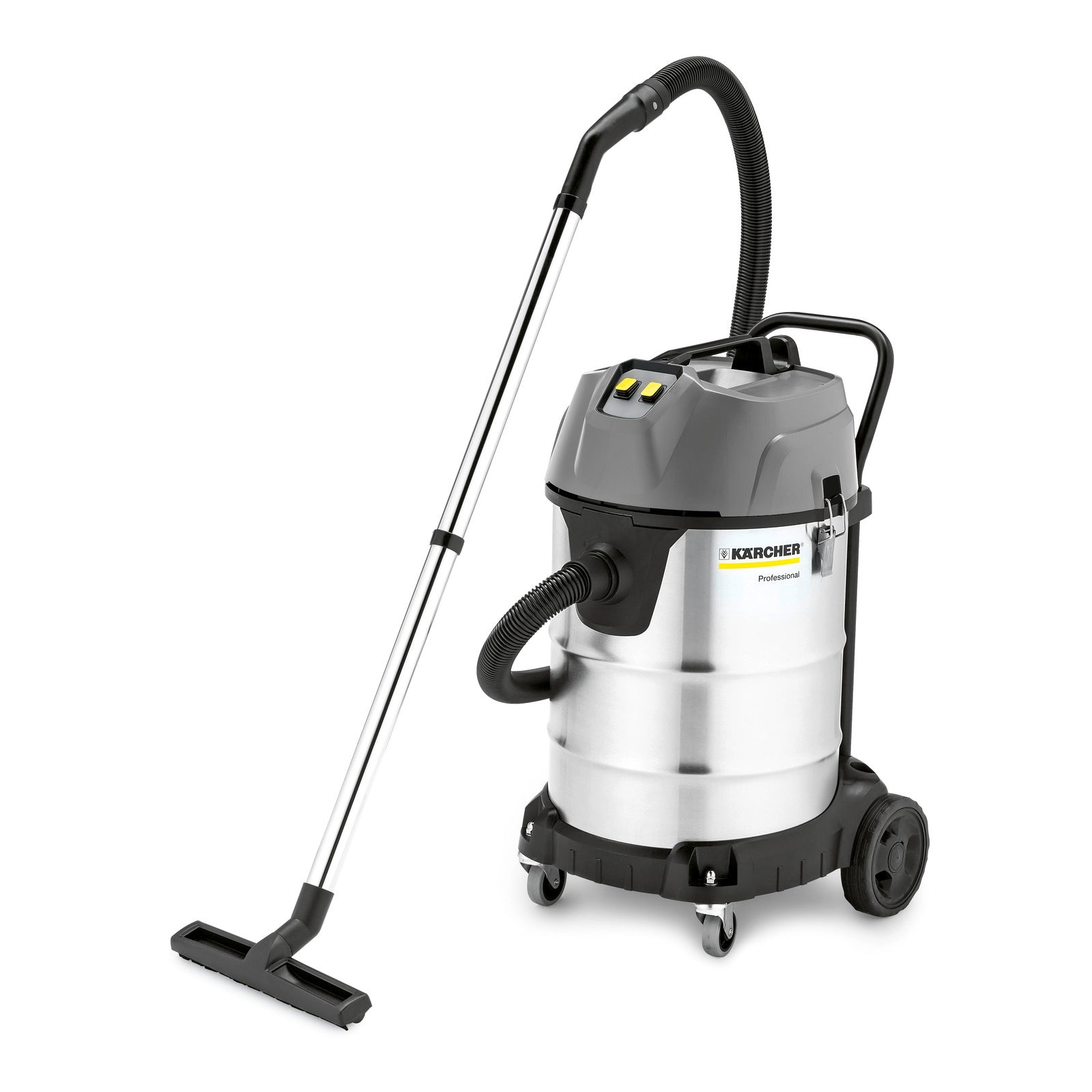 KARCHER Bidone aspiratutto Professionale NT 70/2 Me Classic - Portata aria: 2 x 53 l/s - Aspirazione: 225 / 22.5 mbar / kPa - Capacità del contenitore: 70 l