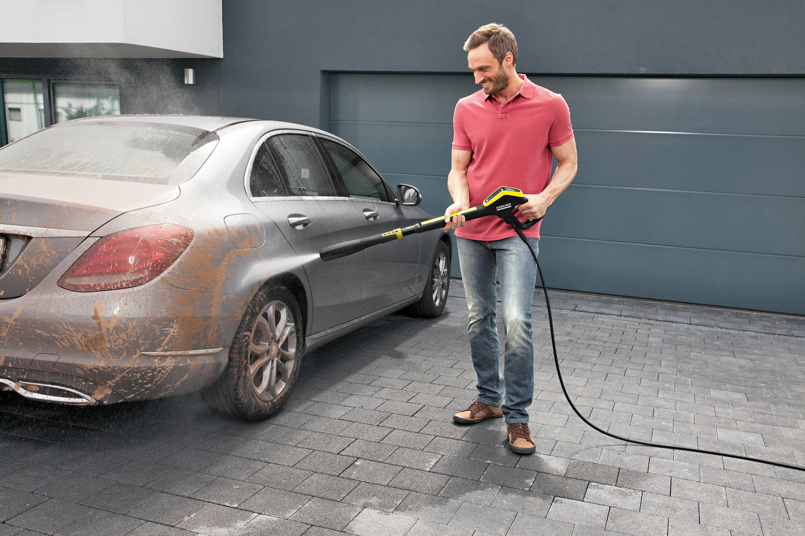 KARCHER Idropulitrice K 7 Smart Control - Pressione: 20  max. 180 / 2  max. 18 bar / MPa - Portata: max. 600 l/h - Potenza allacciata: 3 kW