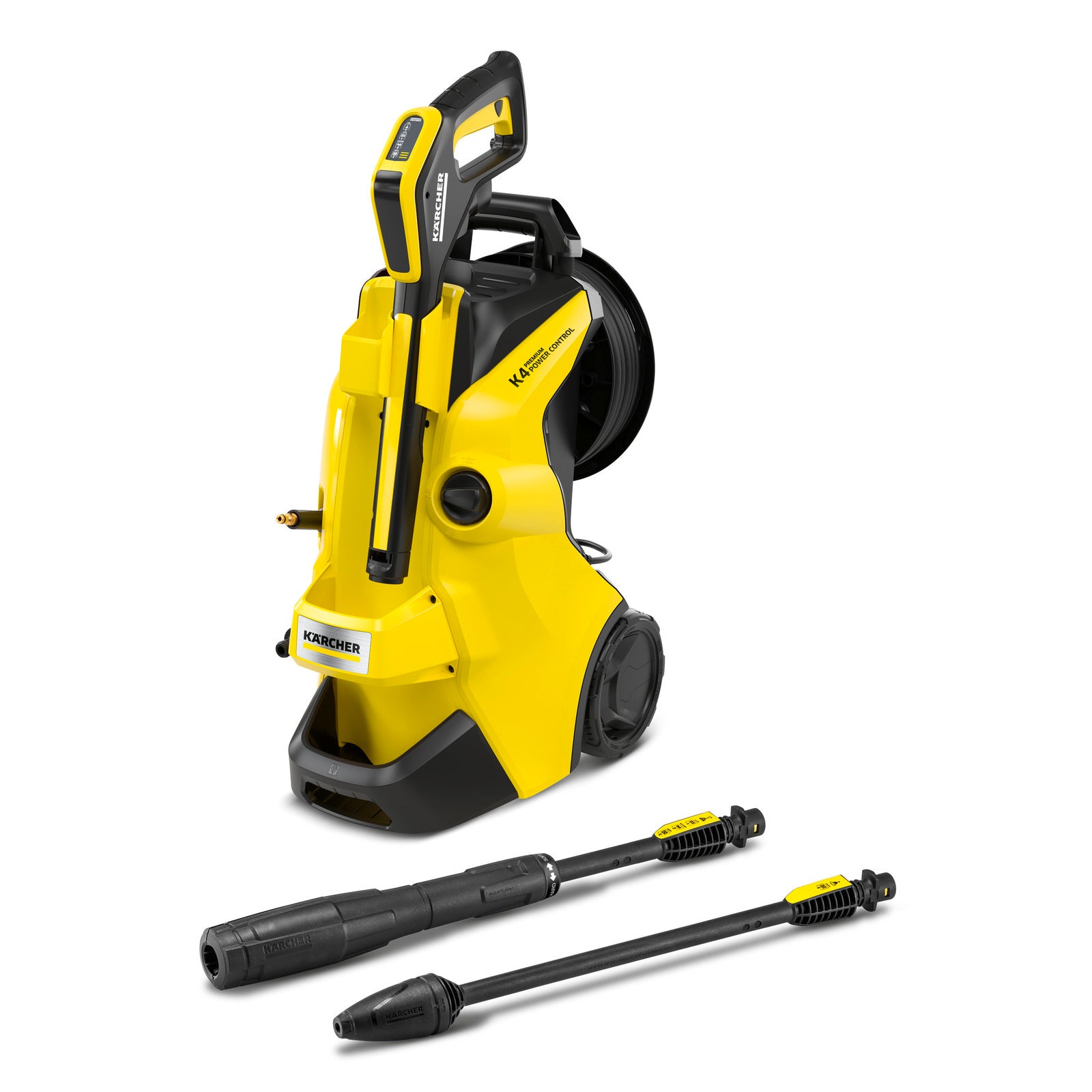 KARCHER Idropulitrice K 4 Premium Power Control - Pressione: 20 – max. 130 / 2 – max. 13 bar / MPa - Portata: max. 420 l/h - Potenza allacciata: 1.8 kW
