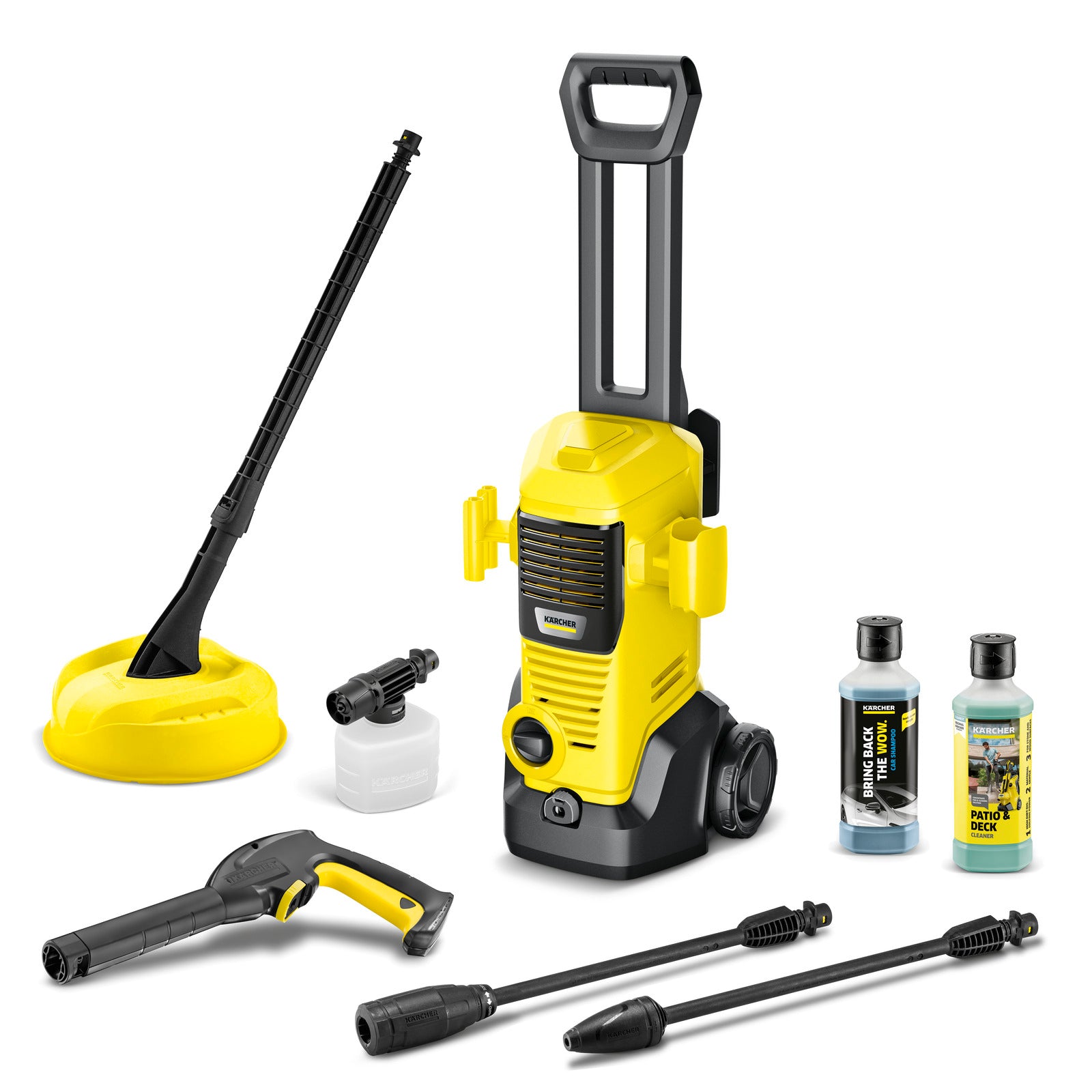 KARCHER Idropulitrice K 3 FJ Home - Allacciamento elettrico: 220 – 240 / 50 – 60 V / Hz - Pressione: 20 – max. 120 / 2 – max. 12 bar / MPa - Portata: max. 380 l/h