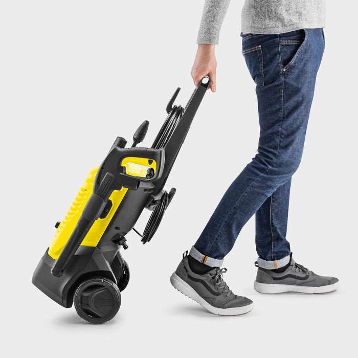 KARCHER Idropulitrice K 4 WCM - Pressione: 20 – max. 130 / 2 – max. 13 bar / MPa - Portata: max. 420 l/h - Potenza allacciata: 1.8 kW