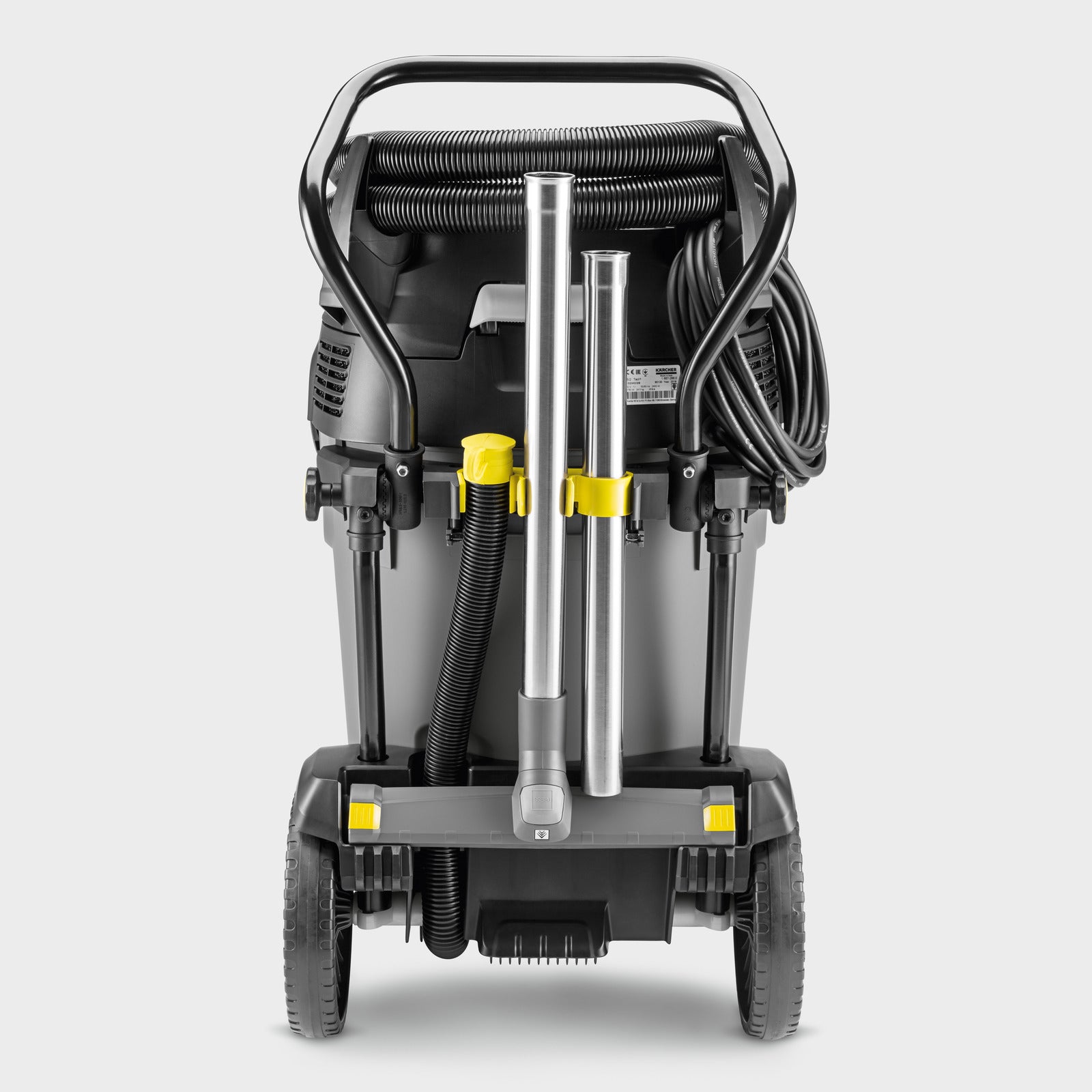 KARCHER Bidone aspiratutto Professionale NT 65/2 Tact² - Portata aria: 2 x 74 l/s - Aspirazione: 254 / 25.4 mbar / kPa - Capacità del contenitore: 65 l