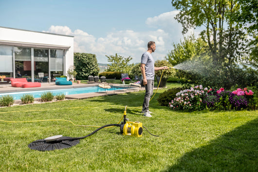 KARCHER Elettropompe per irrigazione BP 5.000 Garden Set Plus - Potenza assorbita, max.: 650 W - Portata, max.: < 5000 l/h - Altezza di erogazione: max. 40 m