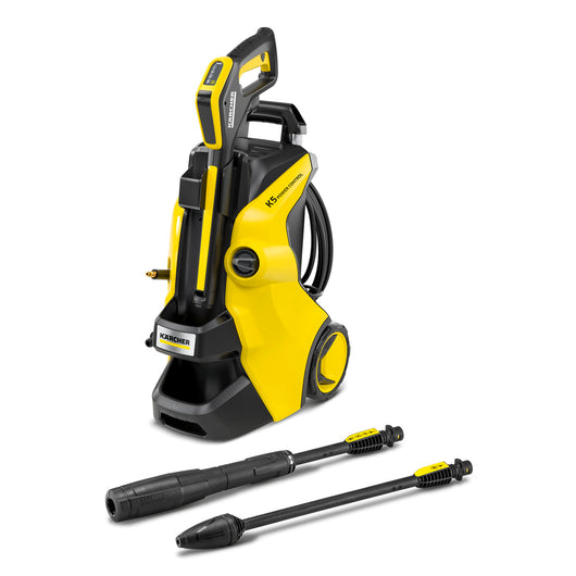 KARCHER Idropulitrice K 5 Power Control - Pressione: 20 – max. 145 / 2 – max. 14.5 bar / MPa - Portata: max. 500 l/h - Potenza allacciata: 2.1 kW