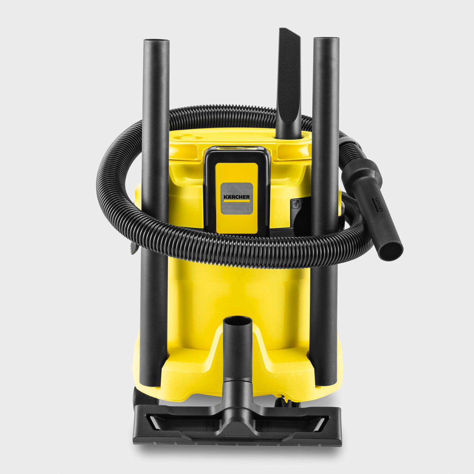 KARCHER Bidone aspiratutto solido liquidi a batteria WD 2-18 V-12/18 - Potenza allacciata: 270 W - Capacità vano raccolta: 12 l - Materiale vano di raccolta: Plastica 