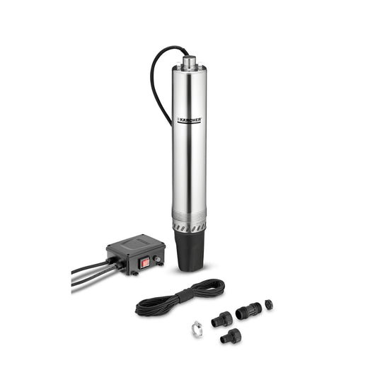 KARCHER Elettropompa sommersa a pressione BP 4 Deep Well - Potenza assorbita, max.: 700 W - Portata, max.: < 4600 l/h - Altezza di erogazione: 43 m