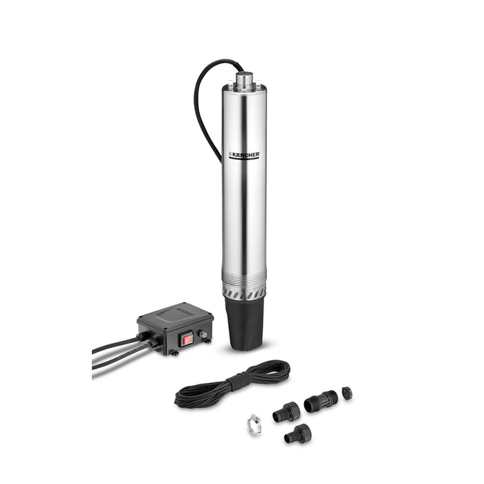 KARCHER Elettropompa sommersa a pressione BP 4 Deep Well - Potenza assorbita, max.: 700 W - Portata, max.: < 4600 l/h - Altezza di erogazione: 43 m