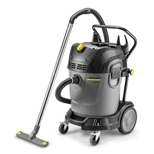 KARCHER Bidone aspiratutto Professionale NT 65/2 Tact² - Portata aria: 2 x 74 l/s - Aspirazione: 254 / 25.4 mbar / kPa - Capacità del contenitore: 65 l