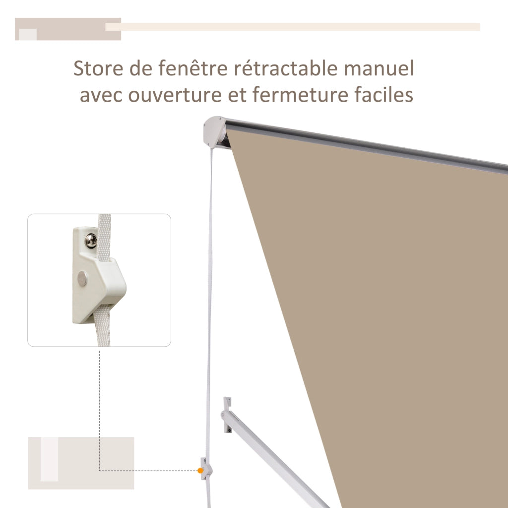 Letto singolo a soppalco con contenitori ¨C zephmum ¨C Beige 70x180 cm