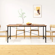 Tavolo da Pranzo in Legno Massello di Recupero 180 cm 243995