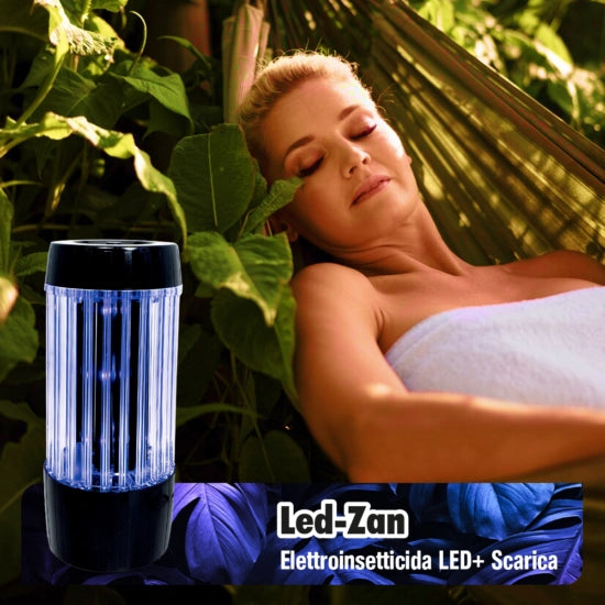Elettroinsetticida "Led-Zan Itay Usb" nero a basso consumo