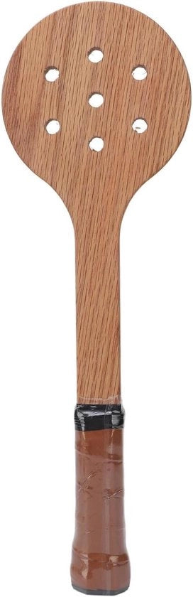 Tennista per la misurazione della forza - Racket da allenamento per tennis in legno per controllare la forza e le flessioni - Migliora la risposta - Materiale in legno di pioppo - Leggero