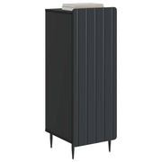Credenza | Madia | Buffet da pranzo | Armadio da pranzo Nero 34,5 x 33 x 92 cm Legno ingegnerizzato